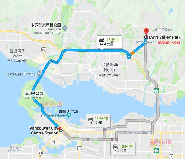 林恩峡谷公园游览攻略