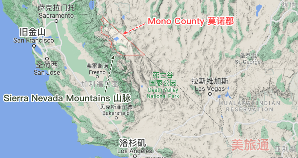 395公路与猛犸湖 Mammoth Lakes - 加州赏秋攻略
