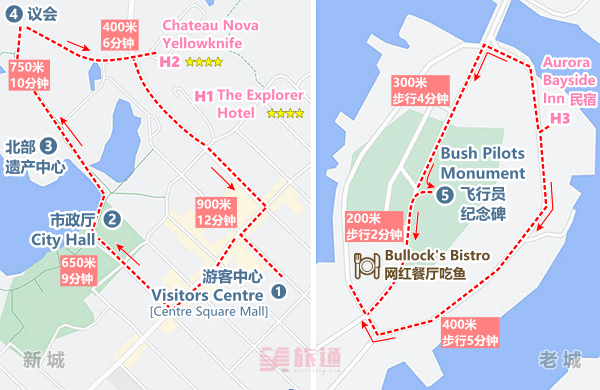 黄刀镇看极光攻略